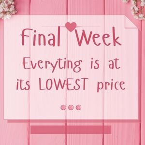 Pink Final Week Sale Sign